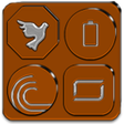 Ícone do programa: Orange Icon Pack Free