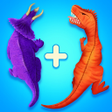 程序图标：Merge Battle - Merge Dino…