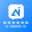 Иконка программы: AI-Keyboard: Write Auto R…