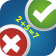 Tasks Mathematics 1, 2, Class for Children Digits-Score icon