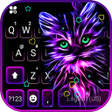 プログラムのアイコン：Purple Neon Cat Keyboard …