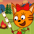 Kid-E-Cats: Picnic with Three CatsKitty Cat Games