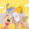 プログラムのアイコン：Pet Talk: Cat  Dog Transl…