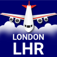 ไอคอนของโปรแกรม: FLIGHTS for LHR Airport L…