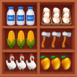 أيقونة البرنامج: Farm Sort: Stuff Sorting …