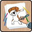 أيقونة البرنامج: How To Draw Dogs