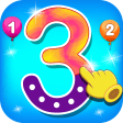 123 writing numbers - numbers Game