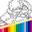 My Hero Academia Game Coloring Book