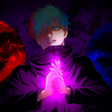 프로그램 아이콘: Satoru Gojo With Red and …