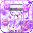 程序图标：Purple Butterfly Launcher…