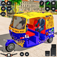 أيقونة البرنامج: US Rickshaw Driving Simul…
