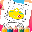 Colouring Book Teddy Bear