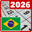 Ikona programu: Brasil calendário 2023.