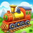 Kids Train Game: Build Station