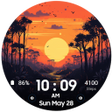 프로그램 아이콘: The Sunset Digital Watchf…
