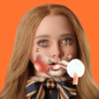 Ícone do programa: Megan Makeup  over M3gan …