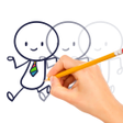 Draw Animation: Sticker GIFs icon