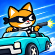 Ikona programu: Robber Cat: Car Chase Sho…