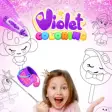 Violet Coloring Book
