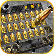 أيقونة البرنامج: Gun Bullet Shooting Keybo…