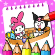 kuromi Coloring Book Game