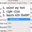 أيقونة البرنامج: Search with ChatGPT