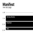 أيقونة البرنامج: Manifest