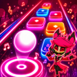 Programikonen: Tiles Music Dance Hazbin …