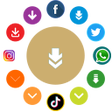 Icon of program: All in One Social Status …