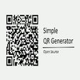 Simple QR Code Generator для Google Chrome - Расширение Скачать