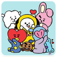 プログラムのアイコン：BT21 Cute wallpaper : Fot…