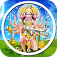 Icon of program: Hanuman Clock Live Wallpa…