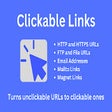 أيقونة البرنامج: Clickable Links