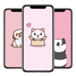 プログラムのアイコン：Cute Animal Cartoon Wallp…