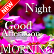 ไอคอนของโปรแกรม: Good Morning Afternoon Ni…