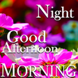 Programın simgesi: Good Morning Afternoon Ni…
