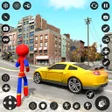 プログラムのアイコン：Stickman Spider Hero Man …