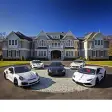 Mansions and sports cars