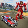 أيقونة البرنامج: Robots Car War Hero