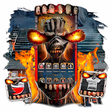 プログラムのアイコン：Fire Skull Theme