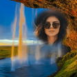 程序图标：Waterfall Frames - Photo …