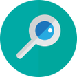 Clear Magnifying Glass icon