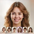 프로그램 아이콘: Hairstyles Try On