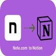 프로그램 아이콘: Note.com to Notion