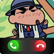 Crayon Shin Chan Fake Call