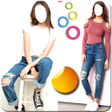 Icon of program: Women jeans Photo Montage