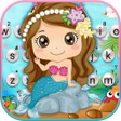 プログラムのアイコン：Cartoon Mermaid Pearls Ke…