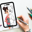 Icoon van programma: AR Drawing: Sketch  Paint