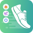 أيقونة البرنامج: Walk Pedometer  Daily Ste…