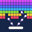 أيقونة البرنامج: Break Bricks - Balls Ques…